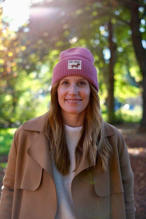 OK WAU BEANIE (HIBISCUS ROSE) - Image 2