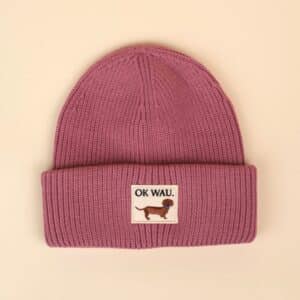 OK WAU BEANIE (HIBISCUS ROSE)