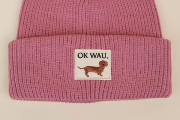 OK WAU BEANIE (HIBISCUS ROSE) - Image 5