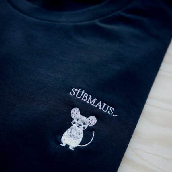 SÜßMAUS T-SHIRT (BLACK) – Bild 4