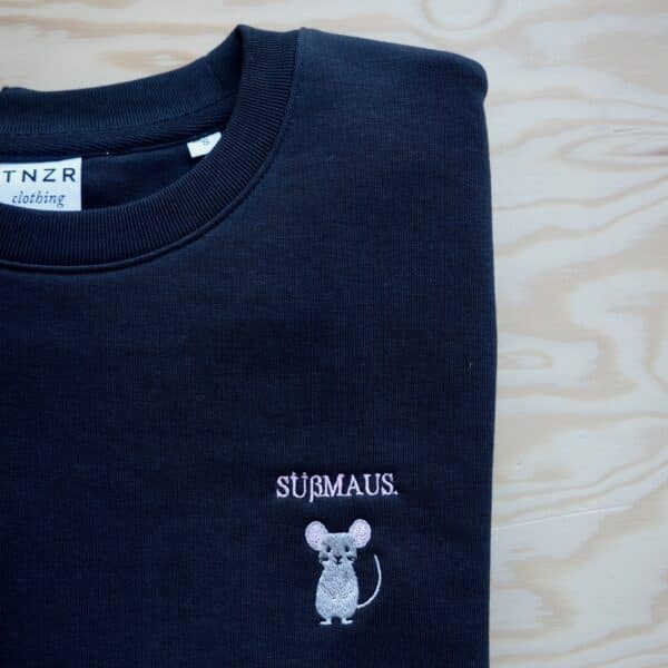 SÜßMAUS SWEATSHIRT (BLACK) – Bild 3