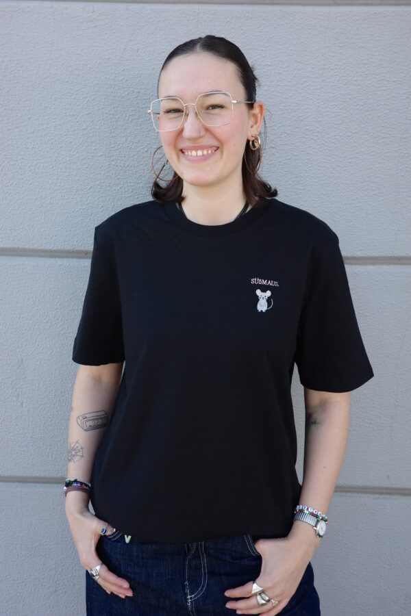 SÜßMAUS T-SHIRT (BLACK) – Bild 3