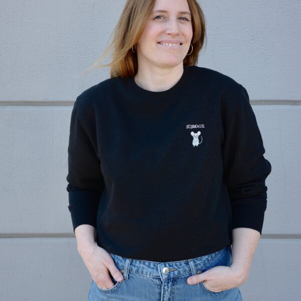 SÜßMAUS SWEATSHIRT (BLACK) – Bild 4