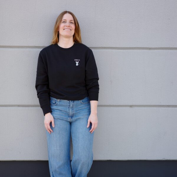 SÜßMAUS SWEATSHIRT (BLACK) – Bild 6