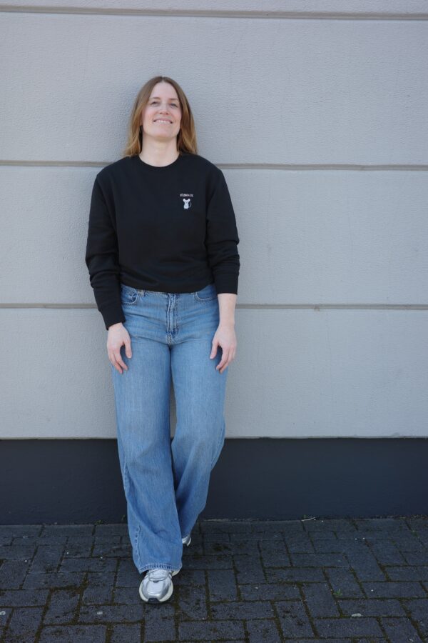 SÜßMAUS SWEATSHIRT (BLACK) – Bild 4