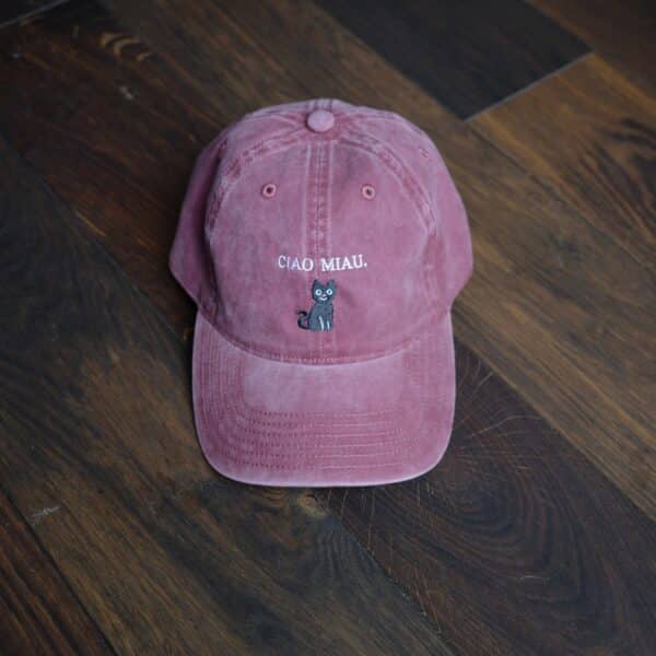CIAO MIAU CAP (VINTAGE RED) – Bild 2