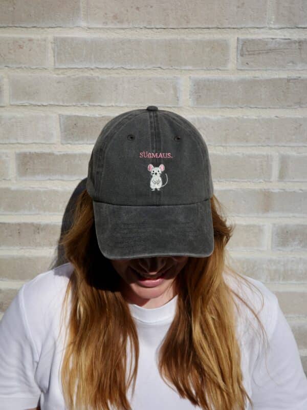 PRE-ORDER: SÜßMAUS CAP (VINTAGE BLACK) – Bild 5