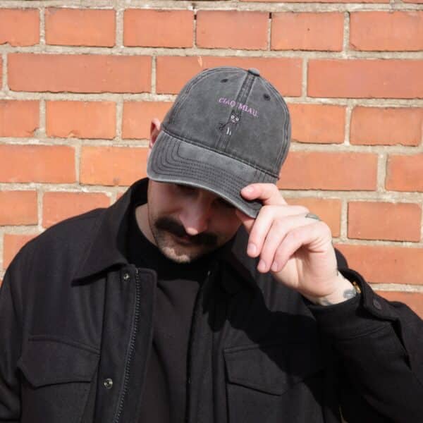 CIAO MIAU CAP (VINTAGE BLACK) - Image 4
