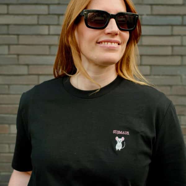 SÜßMAUS T-SHIRT (SCHWARZ) – Bild 2