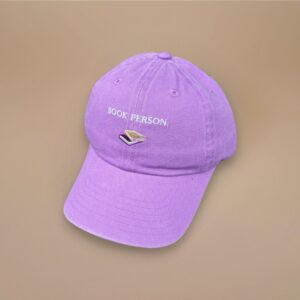 BOOK PERSON CAP (FLIEDER)