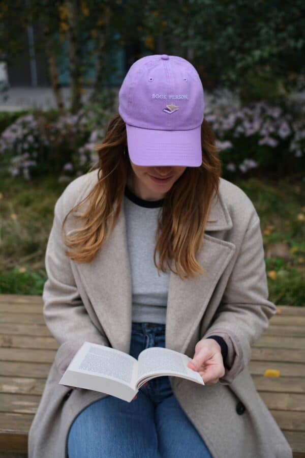 BOOK PERSON CAP (FLIEDER) – Bild 3