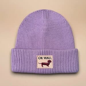 OK WAU BEANIE (LAVENDEL)